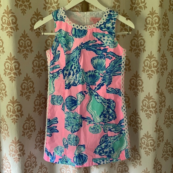 Lilly Pulitzer Other - Lilly Pulitzer Girls Shift Seashells 12